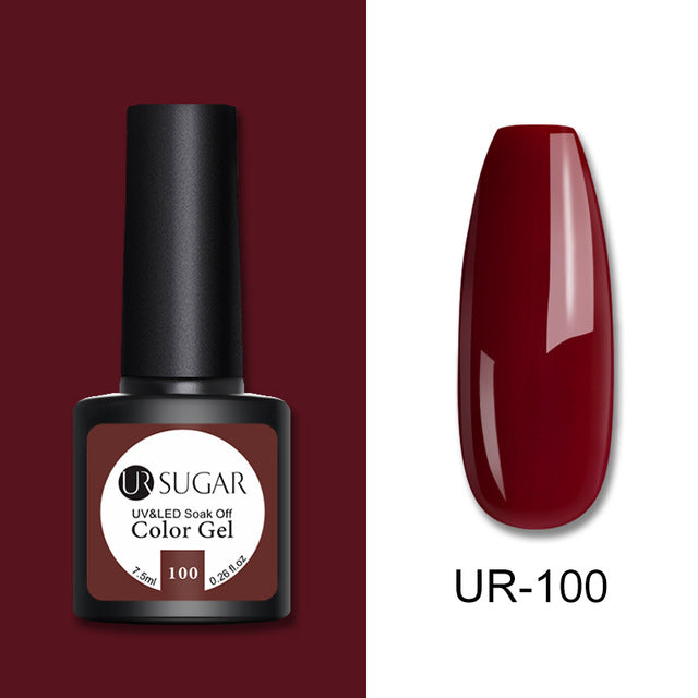 UR SUGAR 7.5ml Rose Gold Cat Eye Nail Gel Polish Glitter Magnetic UV Gel Varnish Semi Permanent Soak Off Nail Art Gel varnish