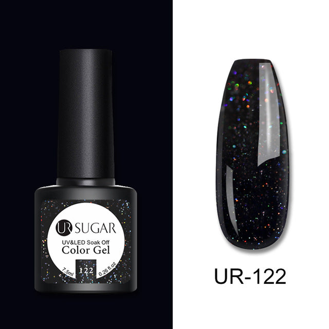 UR SUGAR 7.5ml Rose Gold Cat Eye Nail Gel Polish Glitter Magnetic UV Gel Varnish Semi Permanent Soak Off Nail Art Gel varnish