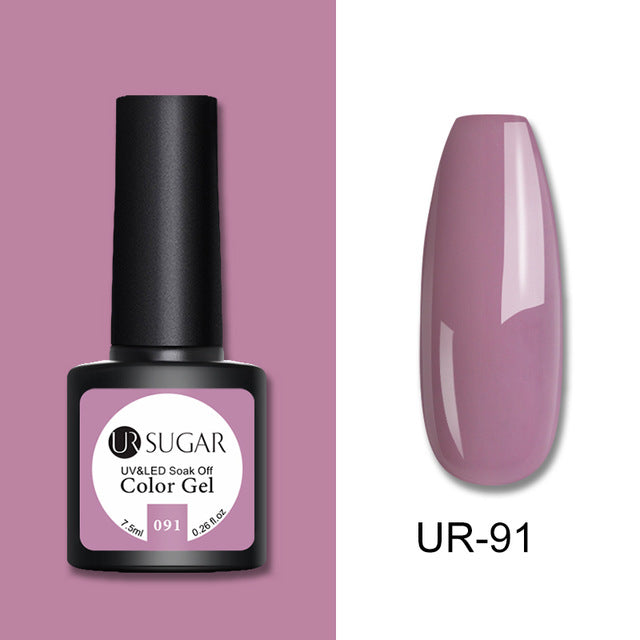 UR SUGAR 7.5ml Rose Gold Cat Eye Nail Gel Polish Glitter Magnetic UV Gel Varnish Semi Permanent Soak Off Nail Art Gel varnish