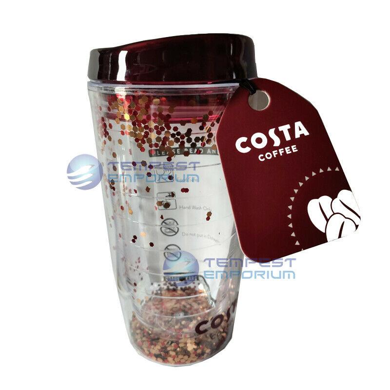 Costa-Coffee-Glitter-Travel-Cup-450ml-with-Gift-Tag-Mug-Tumbler