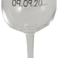 Special Godmother Gift Wine Glass: (Mag/Teal)